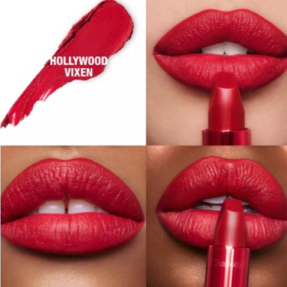Charlotte Tilbury Hollywood Vixen Red Lipstick Travel Size